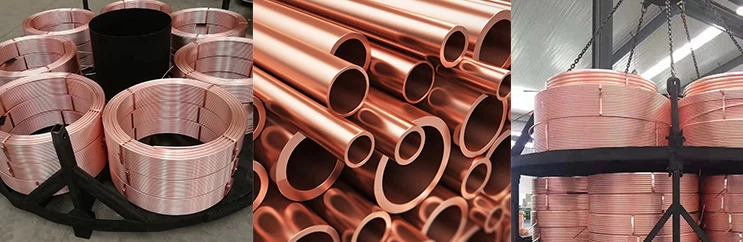 soft Industrial Copper Pipe soft Industrial Copper Pipe