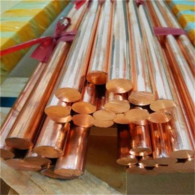 T2 Pure Round Solid Copper Bar